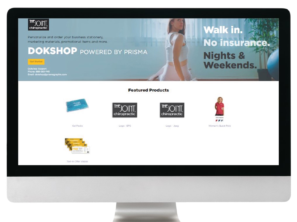 The Joint Chiropractic, web to print