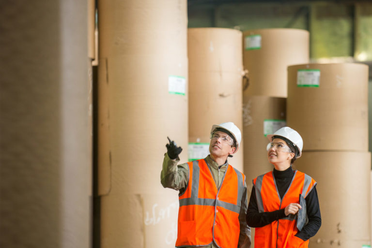 Paper,Mill,Factory,Workers