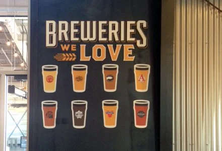 Seasonal signage at Culinary Dropout