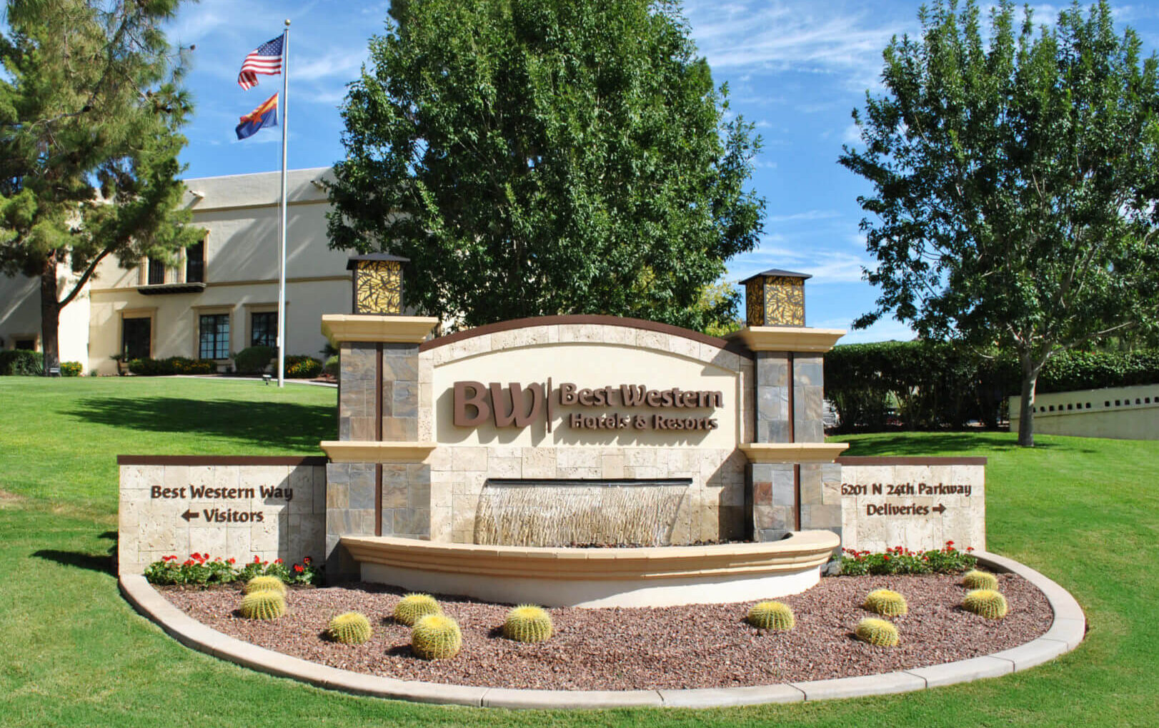 Best Western HQ entrance