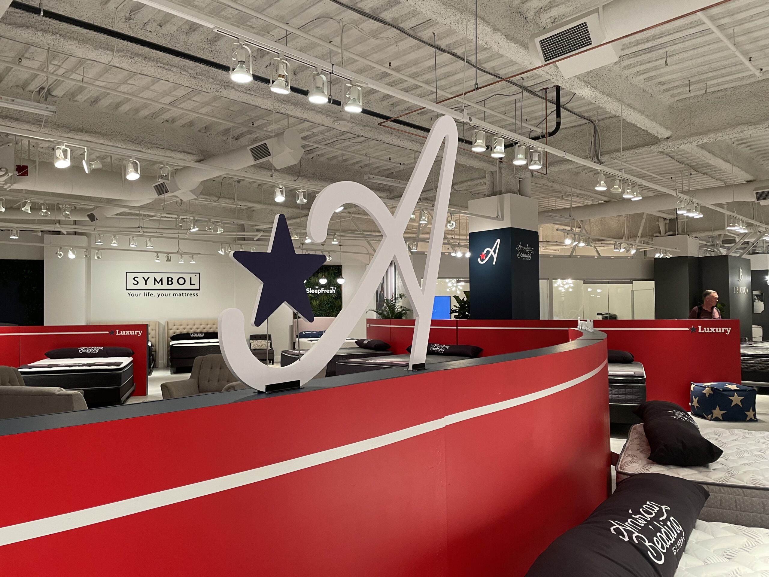corsicana showroom signage