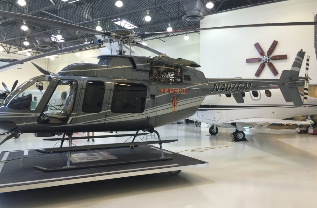 Arizona State University Helicopter Decal