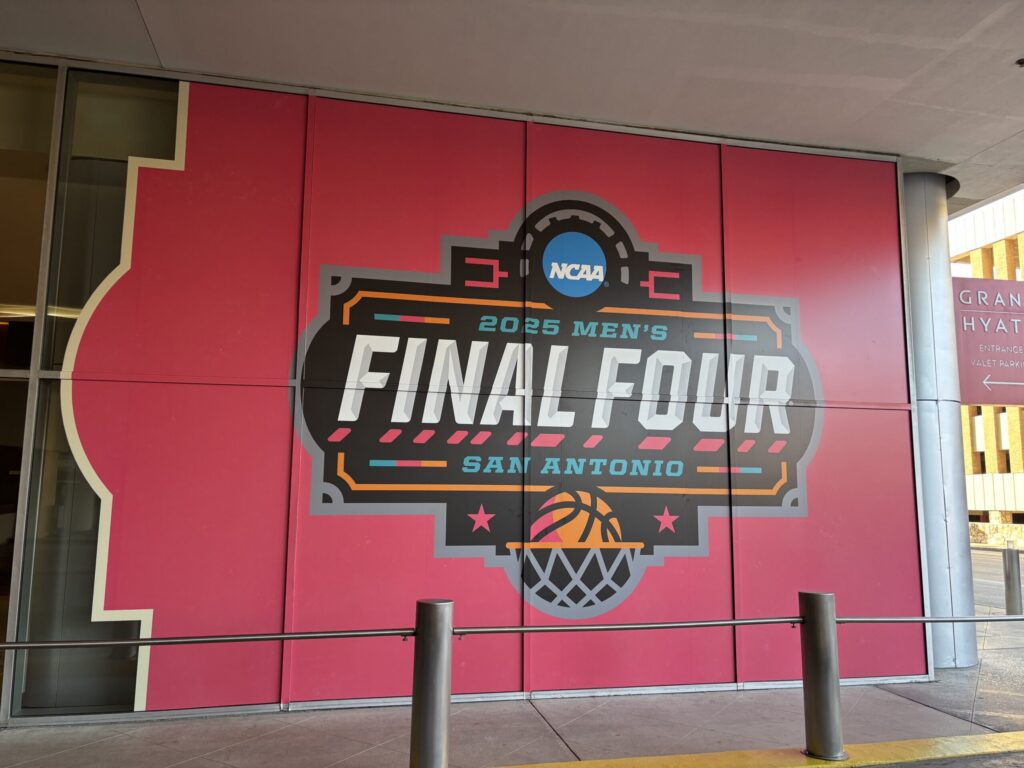 NCAA 2025 mural