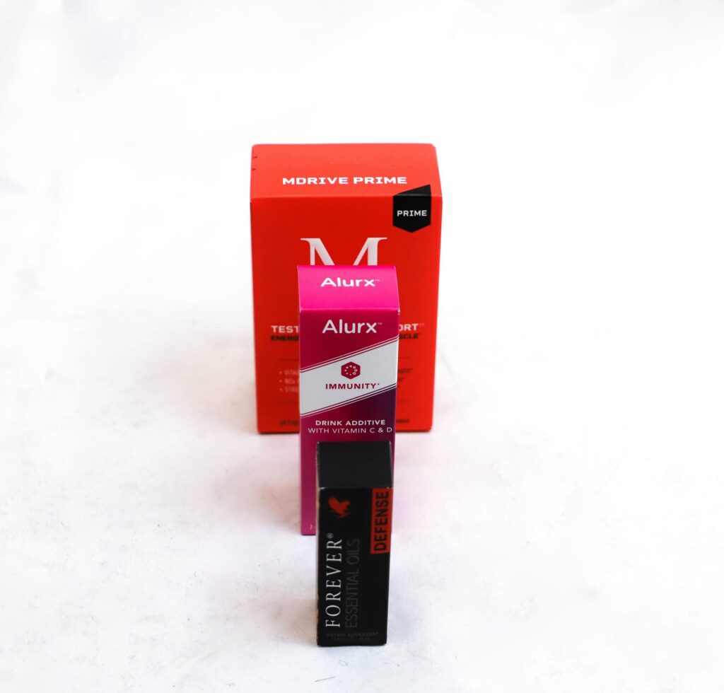 Forever Essential Oils, Alurx, MDrive Prime Packaging