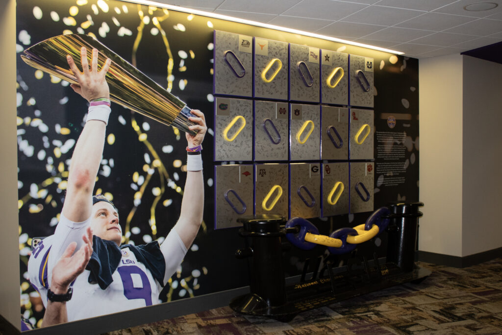 LSU dimensional wall wrap