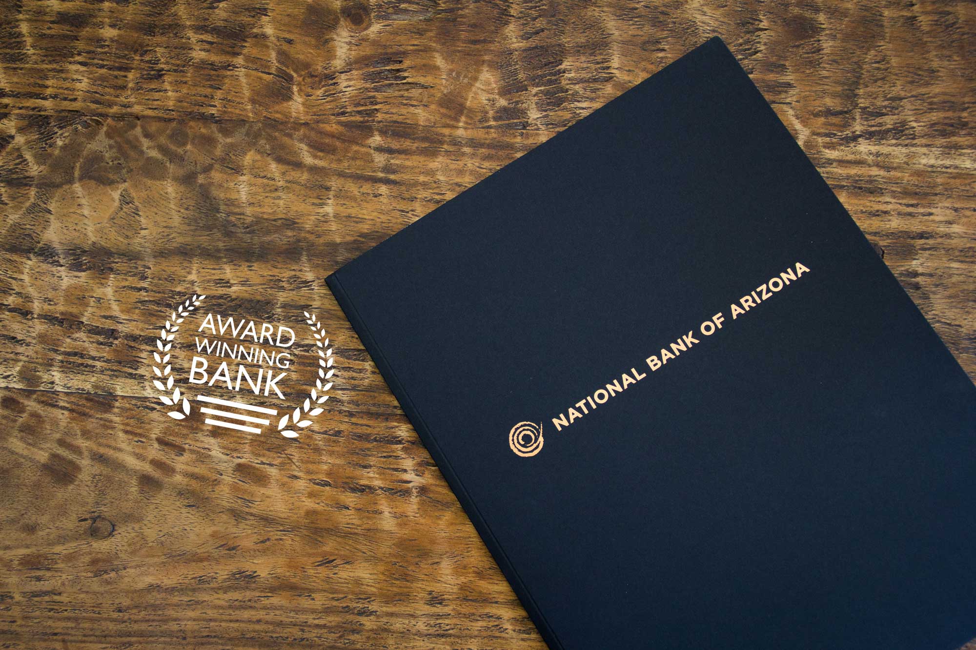 national bank of arizona folder