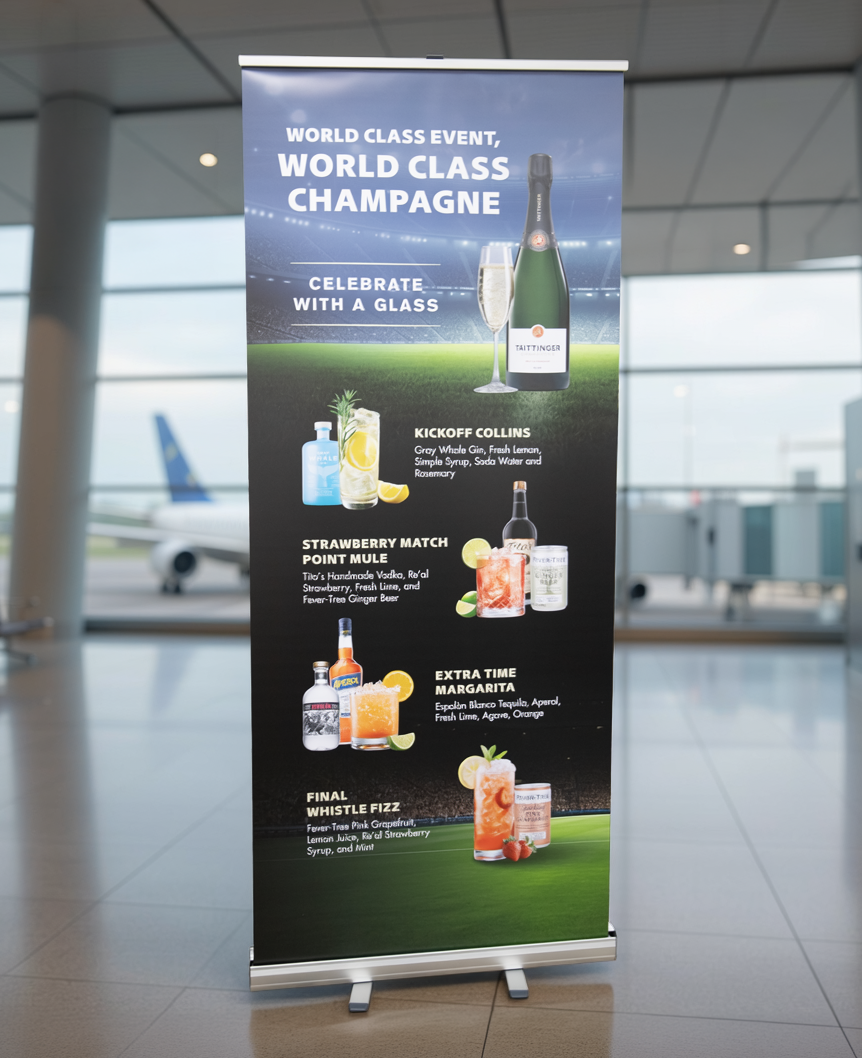 Paradies Lagardere Airport Fifa Banner