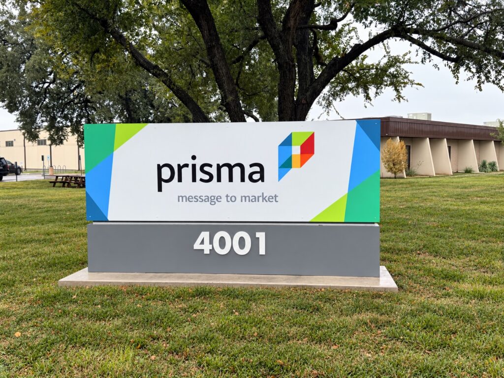 Prisma Austin Building and Sign