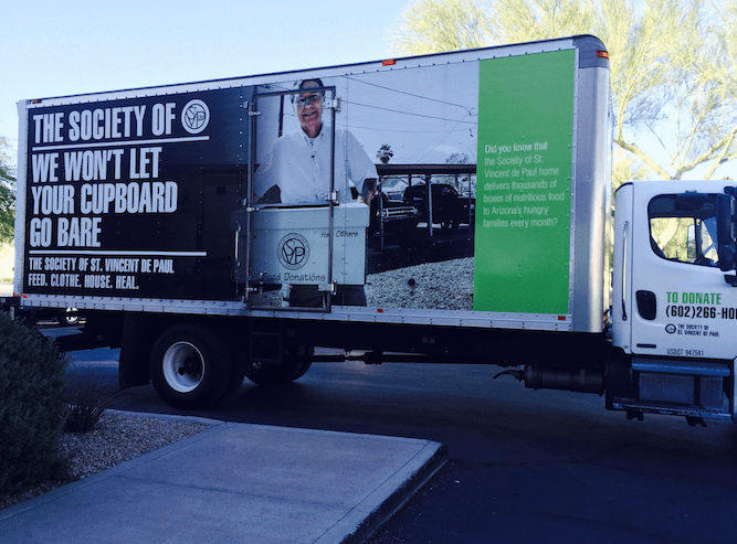 St. Vincent de Paul food drive