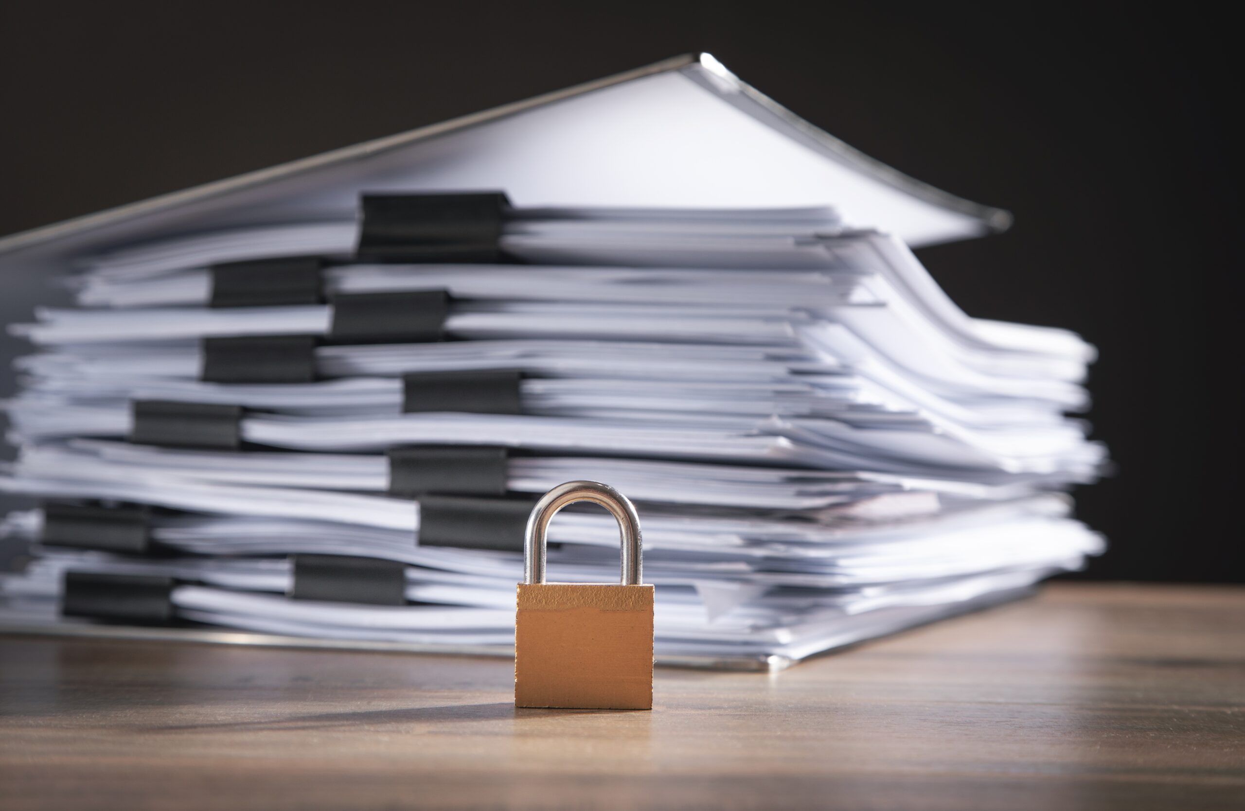 clipped files locked