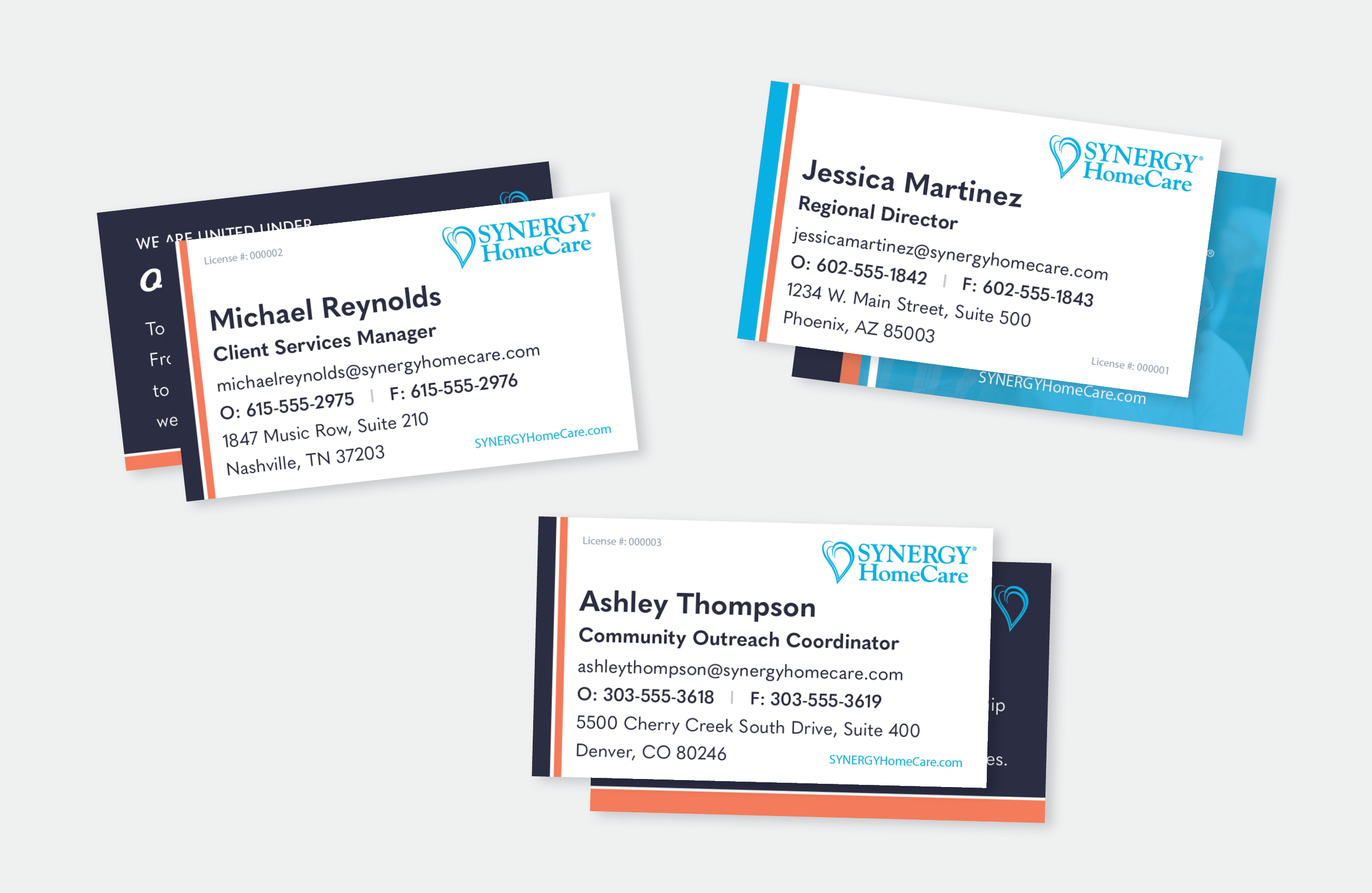 synergy business cards