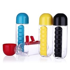 Pill & Water Bottle Combo